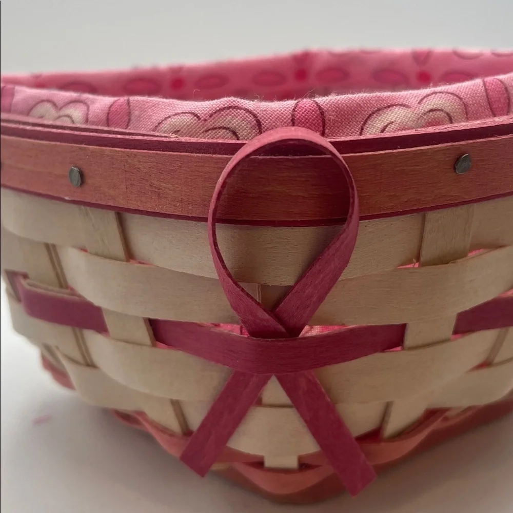 Longaberger 2012 Breast Cancer Horizon of Hope, Diamond Shape Liner & protector